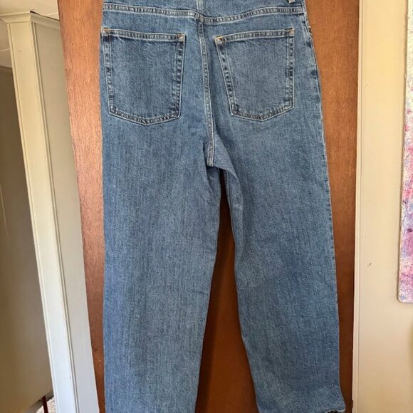 Everlane Size 29 The Way High Jean Button Fly Crop - Picture 2 of 6